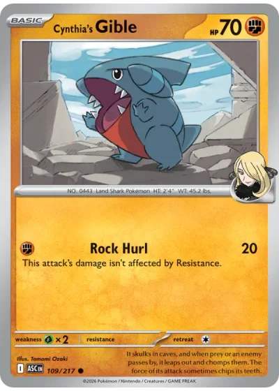 Cynthia's Gible