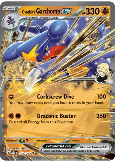 Cynthia's Garchomp ex
