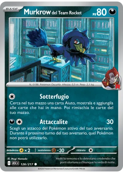 Murkrow del Team Rocket