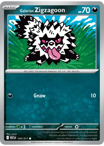 Galarian Zigzagoon