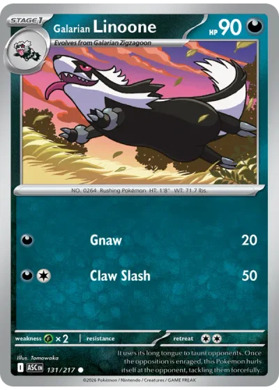 Galarian Linoone