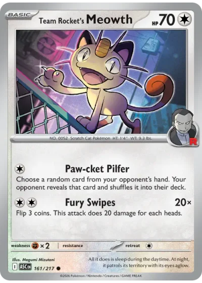 Team Rocket's Meowth
