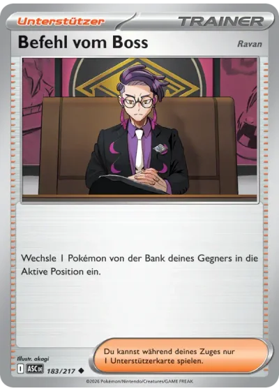 Befehl vom Boss