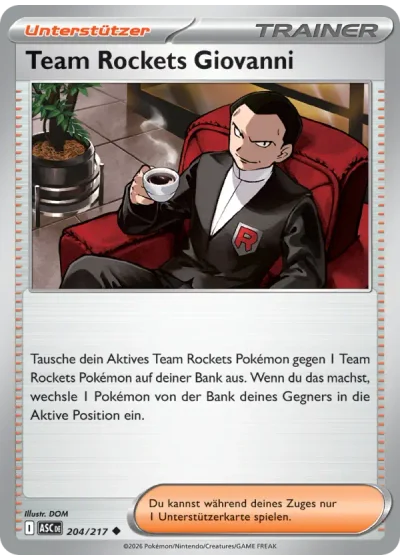 Team Rockets Giovanni