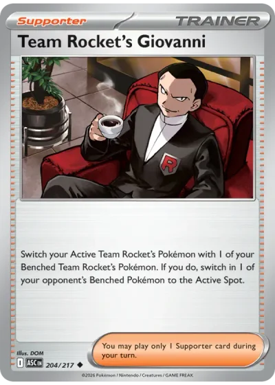 Team Rocket's Giovanni