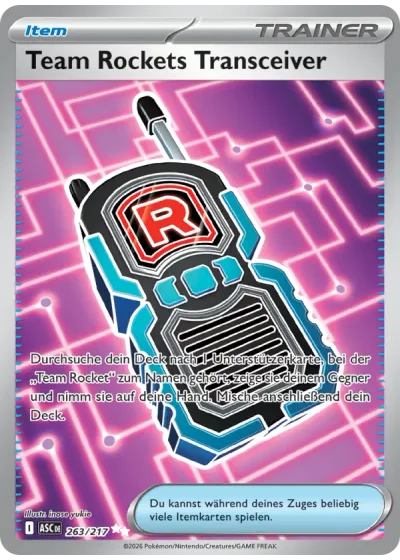 Team Rockets Transceiver