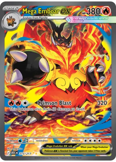 Mega Emboar ex