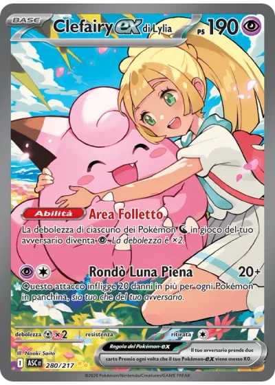 Clefairy-ex di Lylia