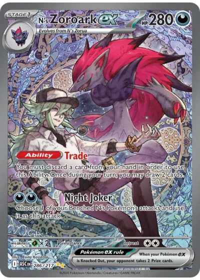 N's Zoroark ex