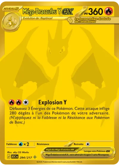 Méga-Dracaufeu Y-ex