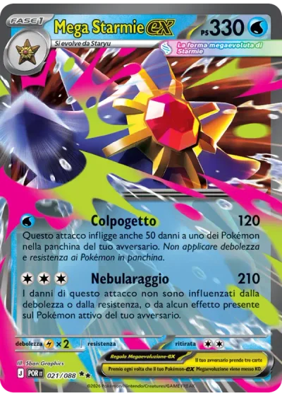 Mega Starmie-ex