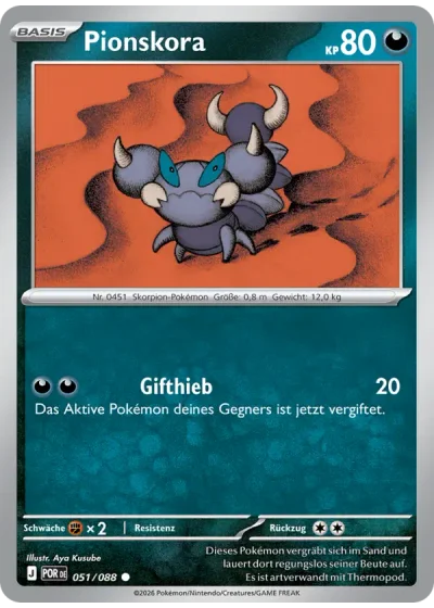 Pionskora