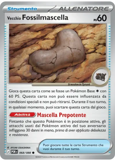 Vecchio Fossilmascella