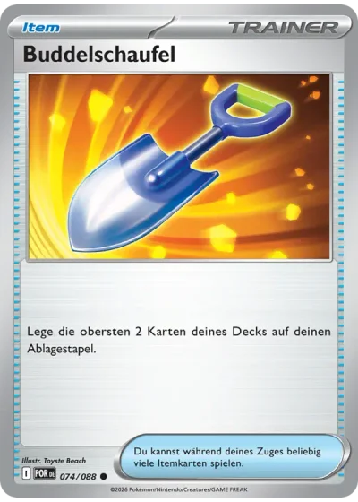 Buddelschaufel