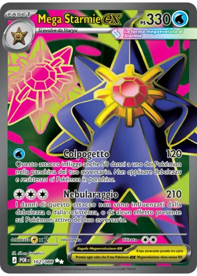 Mega Starmie-ex