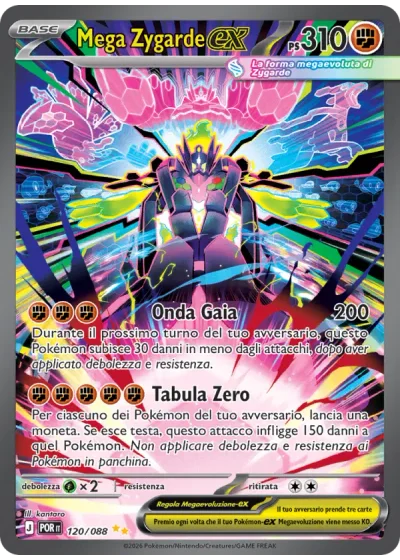 Mega Zygarde-ex