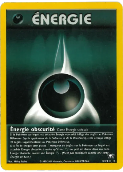 Énergie obscurité