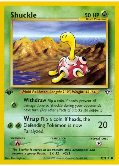 Shuckle (first edition)