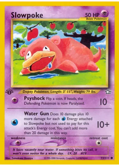 Slowpoke (first edition)