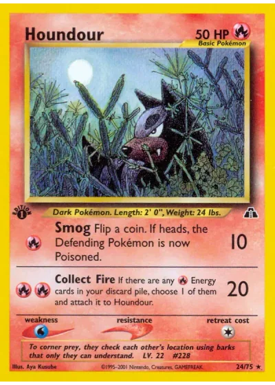 Houndour (first edition)