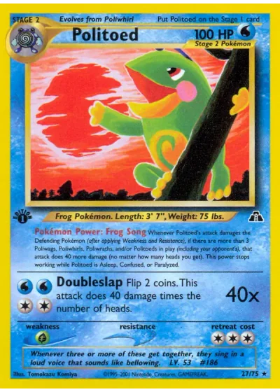 Politoed (first edition)
