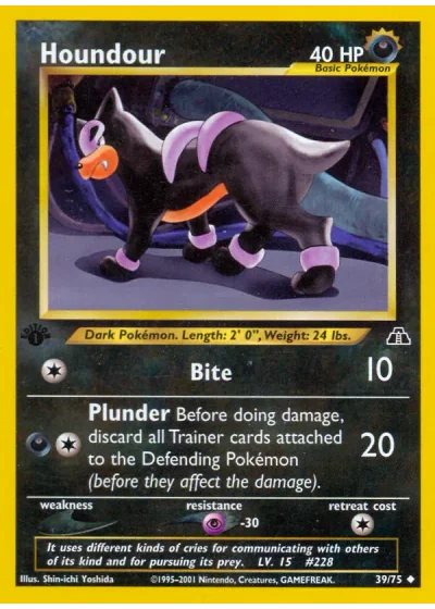 Houndour (first edition)