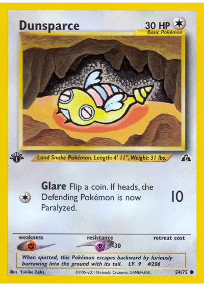 Dunsparce (first edition)