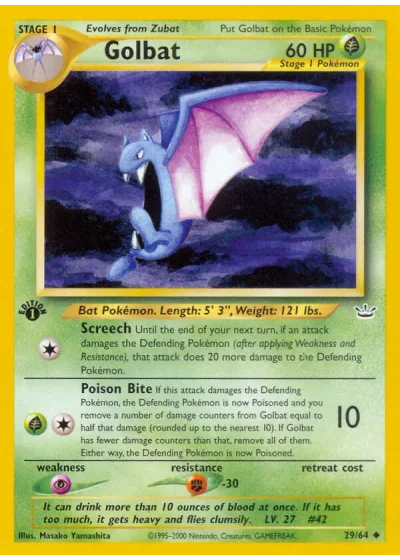 Golbat (first edition)