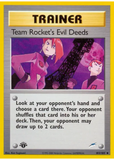 Team Rocket's Evil Deeds