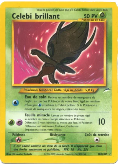 Celebi brillant (première édition)
