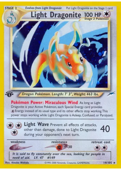 Light Dragonite (first edition)