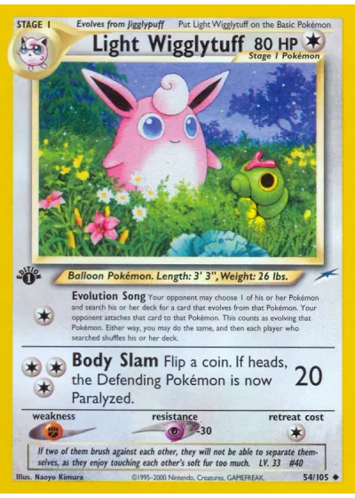 Light Wigglytuff (first edition)