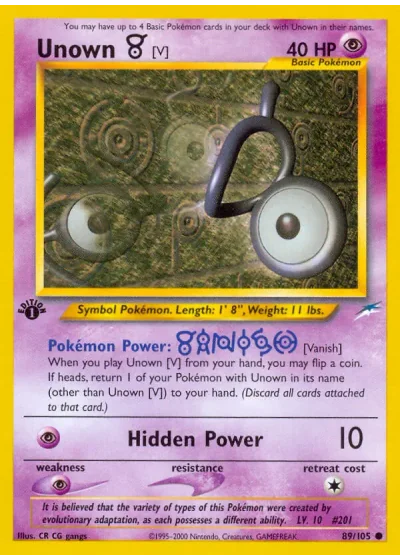 Unown [V]