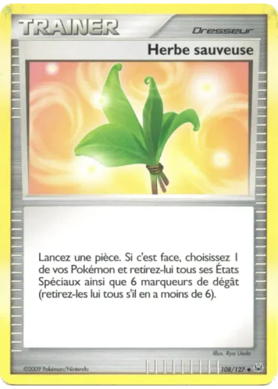 Herbe sauveuse