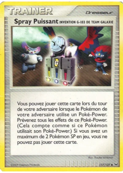 Spray Puissant Invention G-103 de Team Galaxie