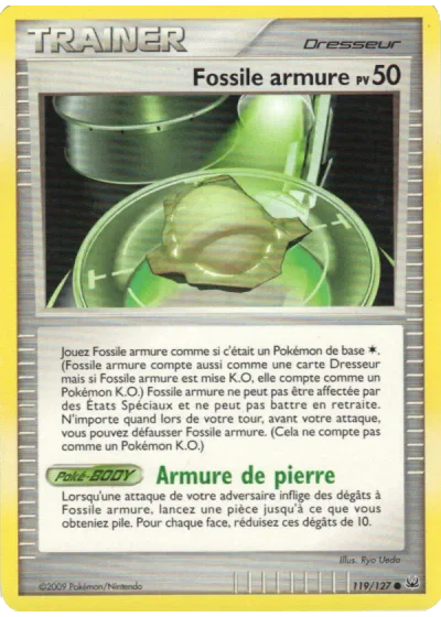 Fossile armure