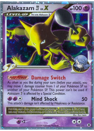 Alakazam 4 LV.X