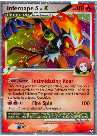 Infernape 4 LV.X