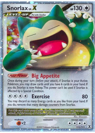 Snorlax LV.X