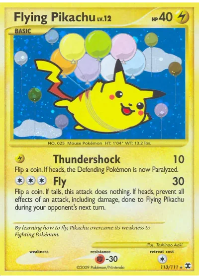 Flying Pikachu