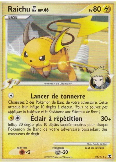 Raichu  Niv. 46