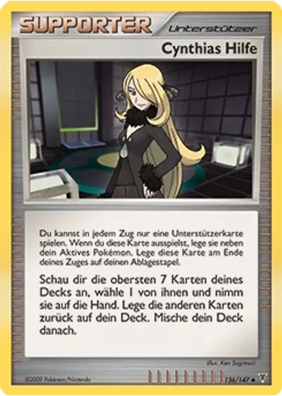 Cynthias Hilfe