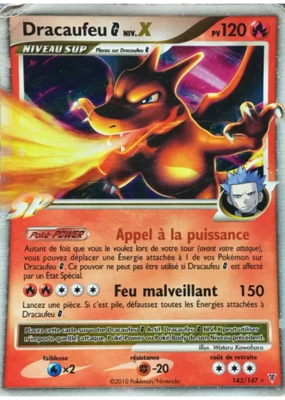Dracaufeu Niv.X