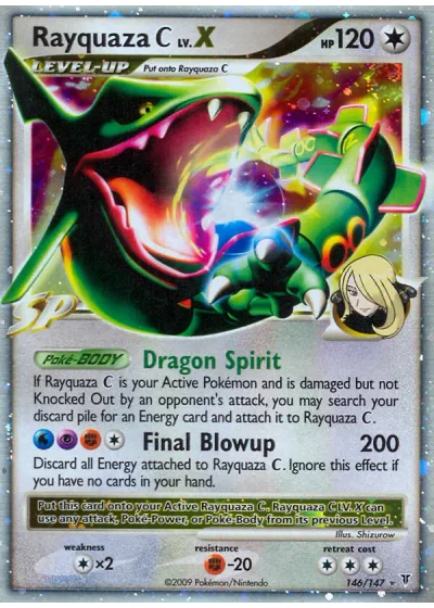 Rayquaza C LV.X