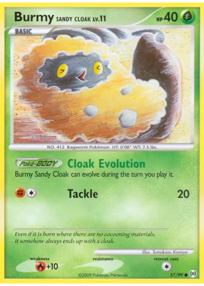 Burmy Sandy Cloak