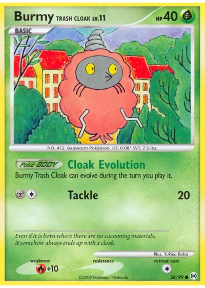 Burmy Trash Cloak