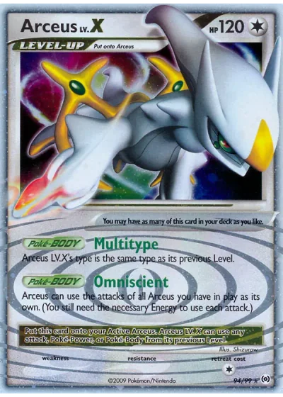 Arceus LV.X