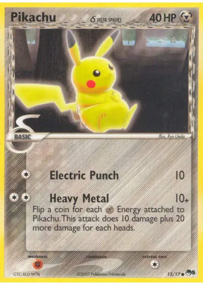 Pikachu δ