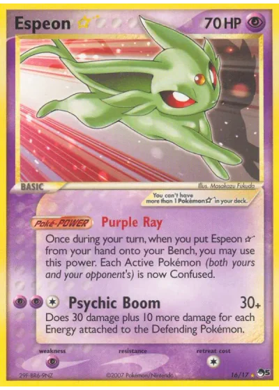 Espeon Gold Star