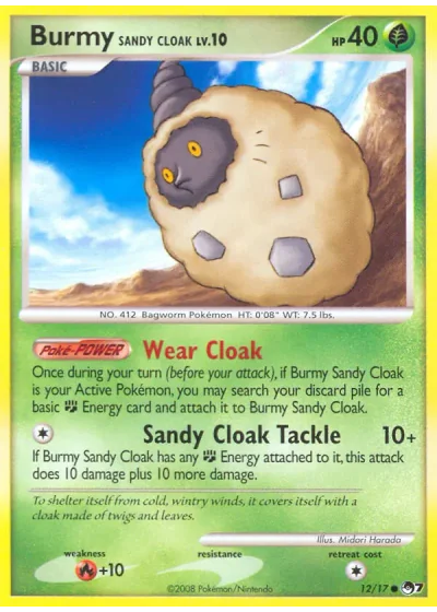 Burmy Sandy Cloak